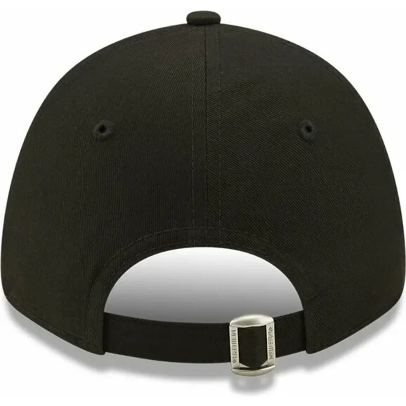 kasketter-buet-sort-justerbar-rem-til-barn-9forty-league-essential-fra-new-york-yankees-mlb-af-new-era