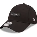 justerbar-sort-buet-kasket-9forty-logo-le-louvre-fra-new-era