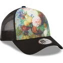 sort-trucker-kasket-9forty-e-frame-flowers-le-louvre-fra-new-era