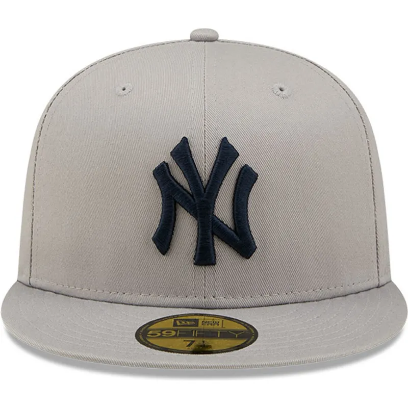 kasketter-flad-gra-tilpasset-59fifty-parche-lateral-world-series-fra-new-york-yankees-mlb-af-new-era