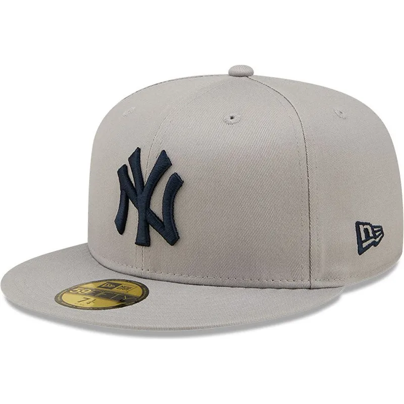 kasketter-flad-gra-tilpasset-59fifty-parche-lateral-world-series-fra-new-york-yankees-mlb-af-new-era