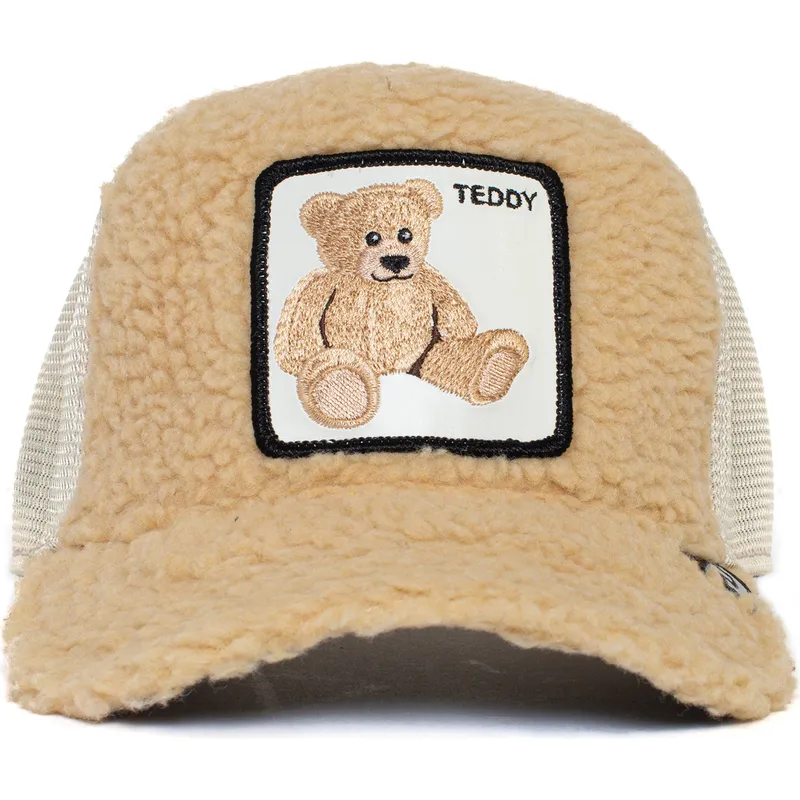 kasketter-buet-beige-snapback-de-borreguillo-oso-fra-peluche-teddy-first-best-friend-the-farm-the-farm-af-goorin-bros