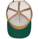 kasketter-buet-brun-snapback-the-farm-af-goorin-bros
