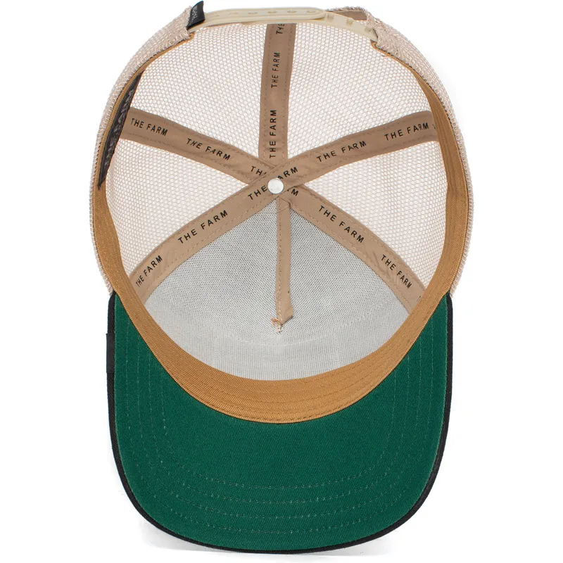 kasketter-buet-brun-snapback-the-farm-af-goorin-bros
