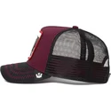 gorra-trucker-bordeaux-og-sort-toro-the-bull-the-farm-fra-goorin-bros