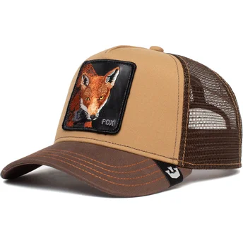 kasketter-buet-brun-snapback-the-farm-af-goorin-bros