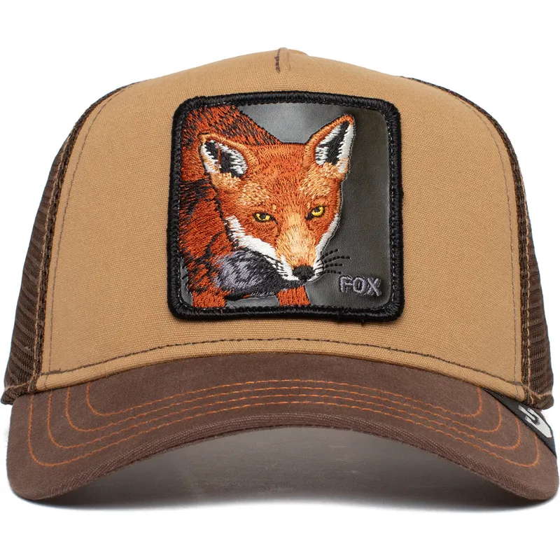 kasketter-buet-brun-snapback-the-farm-af-goorin-bros