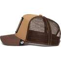 kasketter-buet-brun-snapback-the-farm-af-goorin-bros