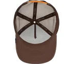 kasketter-buet-brun-snapback-the-farm-af-goorin-bros