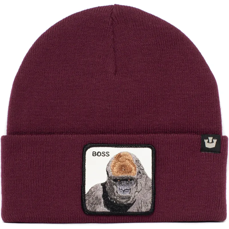 gorro-granate-gorila-boss-apes-knit-the-farm-fra-goorin-bros