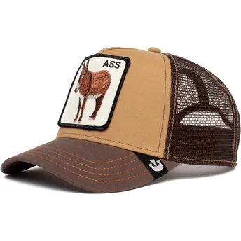 kasketter-buet-brun-snapback-the-farm-af-goorin-bros