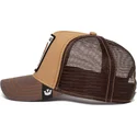 kasketter-buet-brun-snapback-the-farm-af-goorin-bros