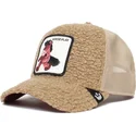 kasketter-buet-brun-snapback-til-barn-de-borreguillo-caballo-fra-peluche-horse-play-little-horsey-the-farm-the-farm-af-goorin-br