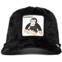 kasketter-buet-sort-snapback-til-barn-de-borreguillo-mono-fra-peluche-bananas-little-nanner-the-farm-the-farm-af-goorin-bros