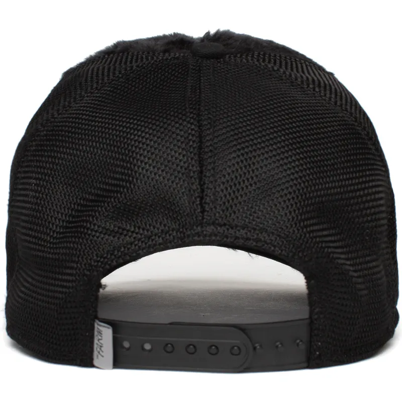 kasketter-buet-sort-snapback-til-barn-de-borreguillo-mono-fra-peluche-bananas-little-nanner-the-farm-the-farm-af-goorin-bros