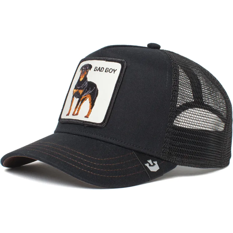 kasketter-buet-sort-snapback-til-barn-the-farm-af-goorin-bros