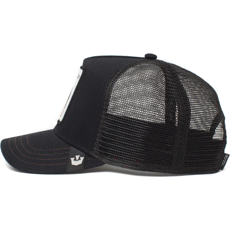 kasketter-buet-sort-snapback-til-barn-the-farm-af-goorin-bros