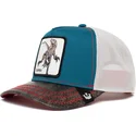 goorin-bros-velociraptor-clever-little-raptor-the-farm-bla-hvid-og-sort-trucker-kasket-til-drenge