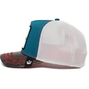 goorin-bros-velociraptor-clever-little-raptor-the-farm-bla-hvid-og-sort-trucker-kasket-til-drenge