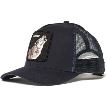 kasketter-buet-marinebla-snapback-til-barn-the-farm-af-goorin-bros