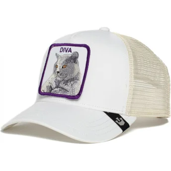 hvid-trucker-kasket-med-kat-diva-stance-fra-goorin-bros