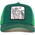 gron-trucker-kasket-tiger-the-silver-tiger-the-farm-fra-goorin-bros