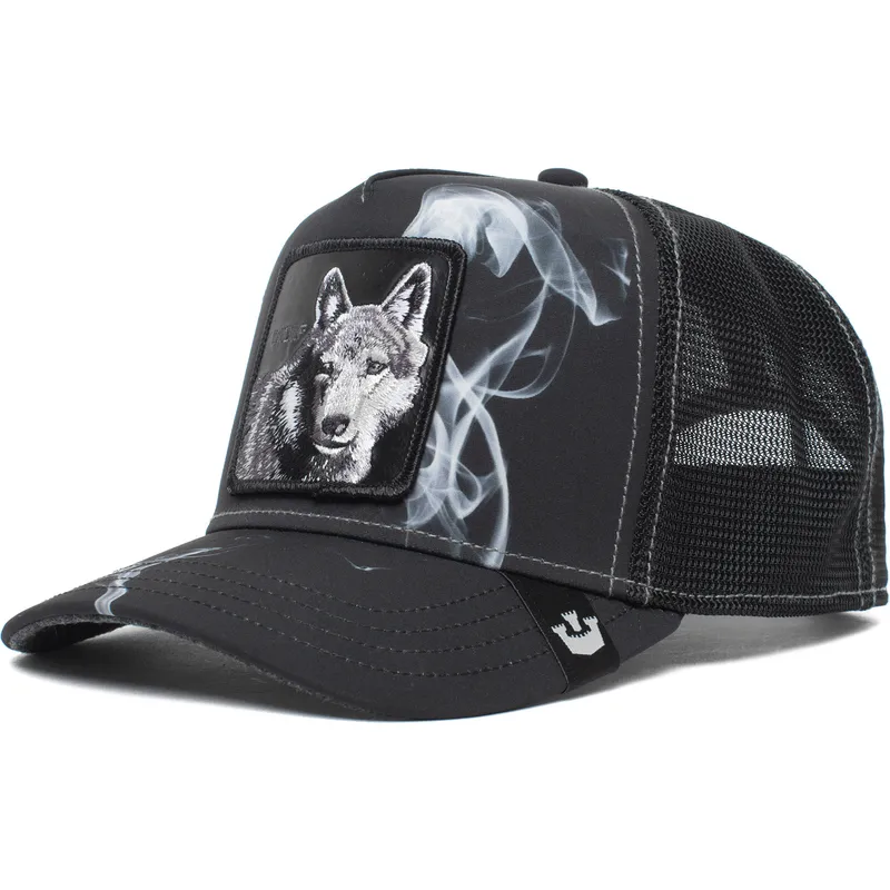 kasketter-buet-sort-snapback-the-farm-af-goorin-bros