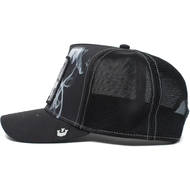 kasketter-buet-sort-snapback-the-farm-af-goorin-bros