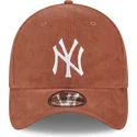 kasketter-buet-brun-tilpasset-39thirty-cord-fra-new-york-yankees-mlb-af-new-era