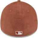 kasketter-buet-brun-tilpasset-39thirty-cord-fra-new-york-yankees-mlb-af-new-era