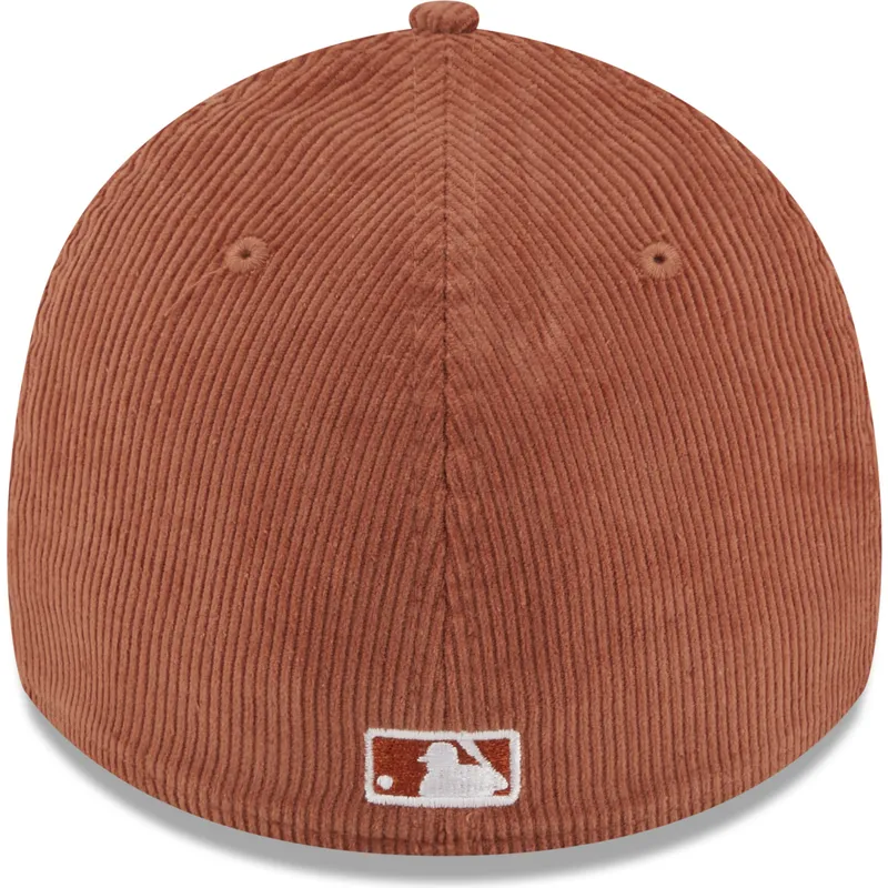 kasketter-buet-brun-tilpasset-39thirty-cord-fra-new-york-yankees-mlb-af-new-era