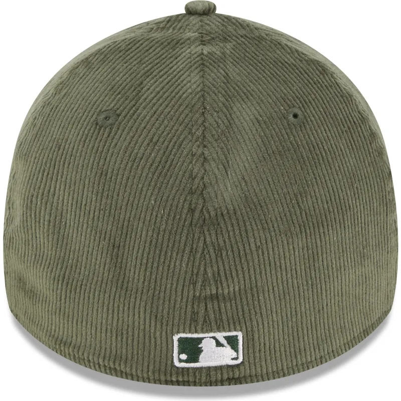kasketter-buet-gron-tilpasset-39thirty-cord-fra-new-york-yankees-mlb-af-new-era