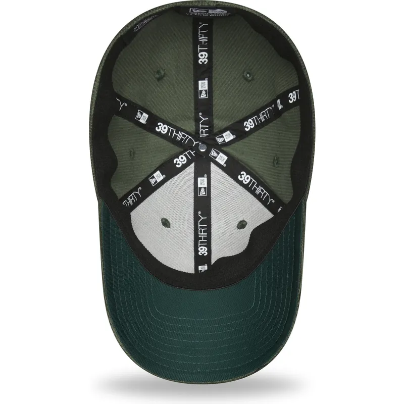 kasketter-buet-gron-tilpasset-39thirty-cord-fra-new-york-yankees-mlb-af-new-era