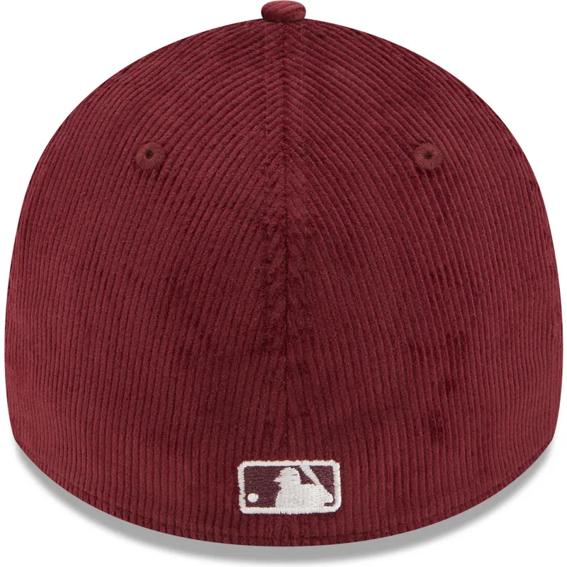 kasketter-buet-rod-tilpasset-39thirty-cord-fra-boston-red-sox-mlb-af-new-era kasketter-buet-rod-tilpasset-39thirty-cord-fra-boston-red-sox-mlb-af-new-era