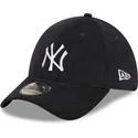 kasketter-buet-marinebla-tilpasset-39thirty-cord-fra-new-york-yankees-mlb-af-new-era