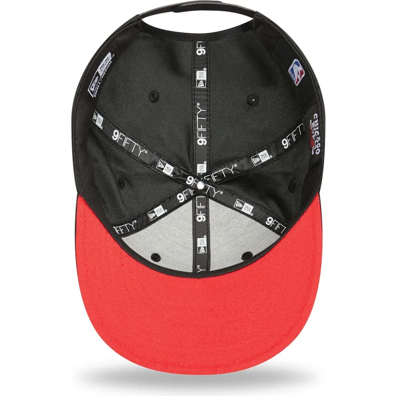 kasketter-flad-sort-snapback-9fifty-neon-pack-fra-chicago-bulls-nba-af-new-era