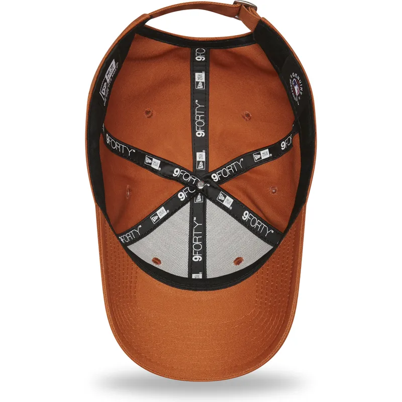 kasketter-buet-brun-justerbar-rem-9forty-league-essential-fra-new-york-yankees-mlb-af-new-era