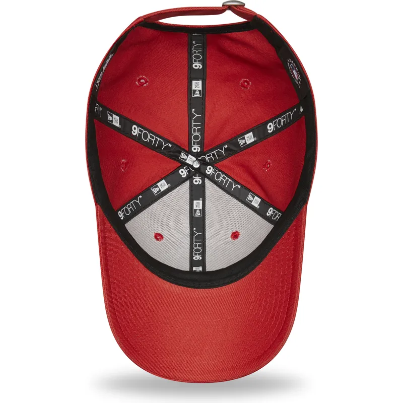 kasketter-buet-rod-justerbar-rem-9forty-league-essential-fra-new-york-yankees-mlb-af-new-era