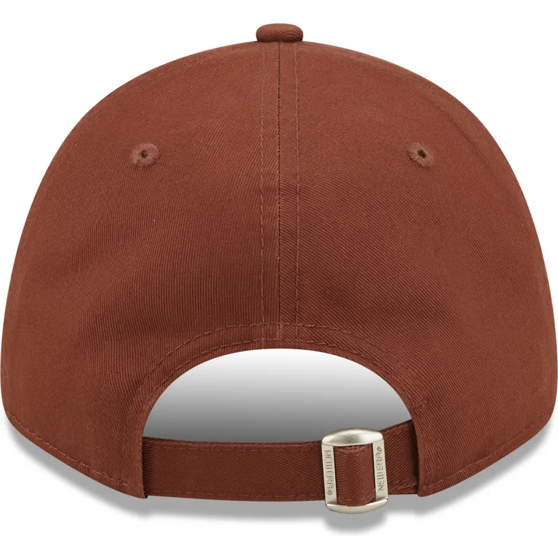 kasketter-buet-brun-justerbar-rem-9forty-league-essential-fra-new-york-yankees-mlb-af-new-era