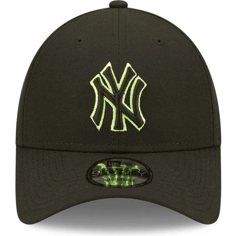 kasketter-buet-sort-snapback-9forty-neon-pack-repreve-fra-new-york-yankees-mlb-af-new-era