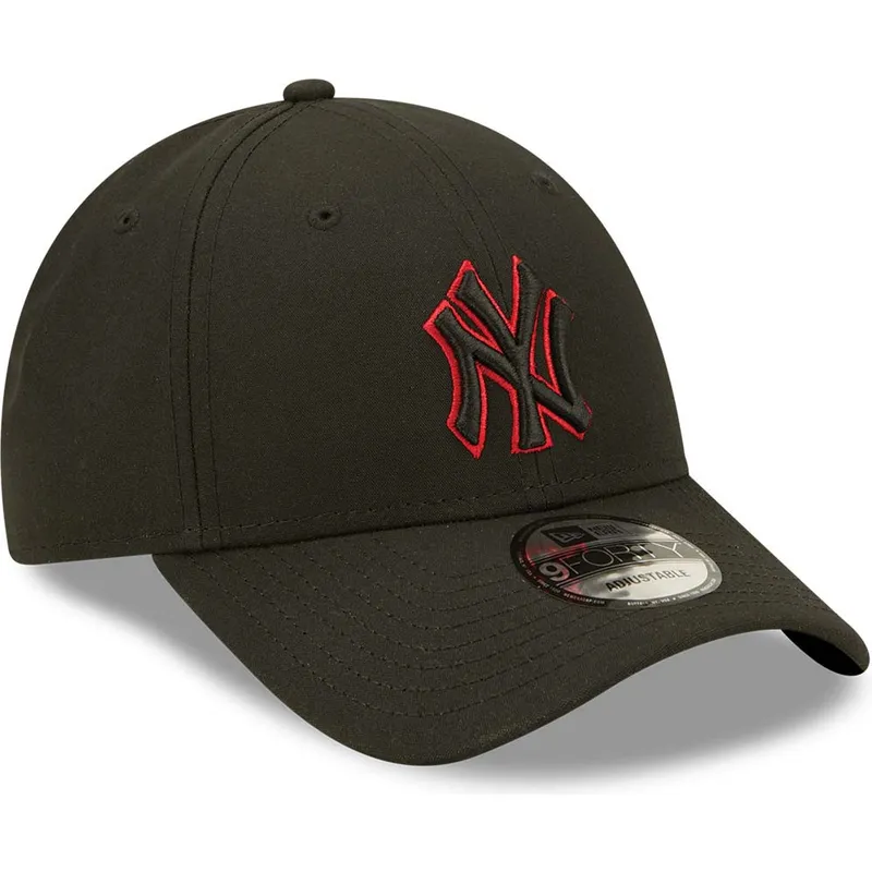kasketter-buet-sort-snapback-9forty-neon-pack-repreve-fra-new-york-yankees-mlb-af-new-era kasketter-buet-sort-snapback-9forty-neon-pack-repreve-fra-new-york-yankees-mlb-af-new-era