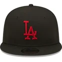 kasketter-flad-sort-snapback-9fifty-league-essential-fra-los-angeles-dodgers-mlb-af-new-era
