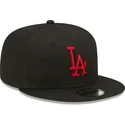 kasketter-flad-sort-snapback-9fifty-league-essential-fra-los-angeles-dodgers-mlb-af-new-era