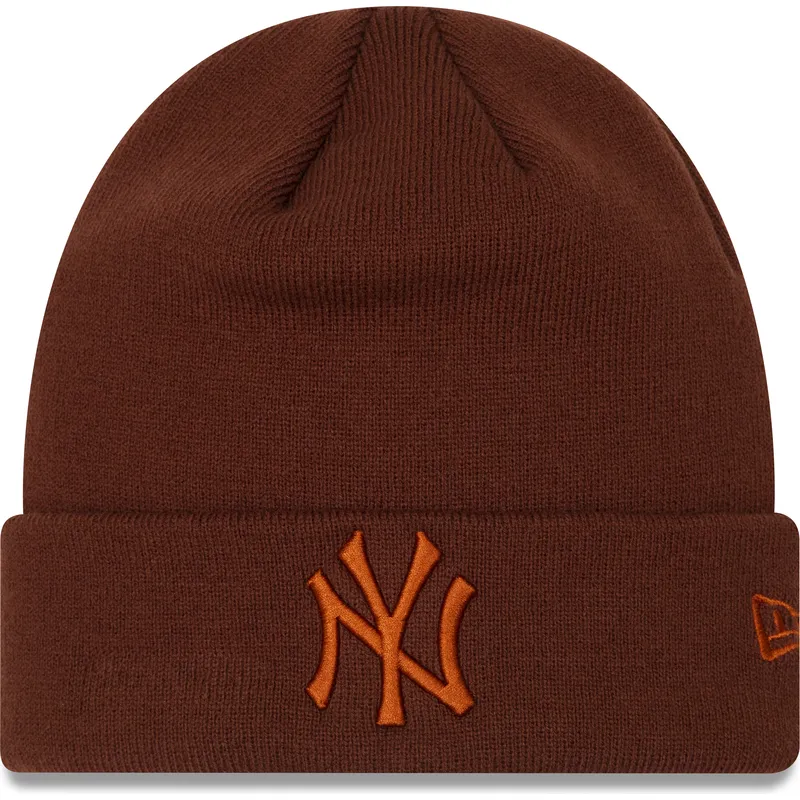 huer-brun-marron-league-essential-cuff-fra-new-york-yankees-mlb-af-new-era