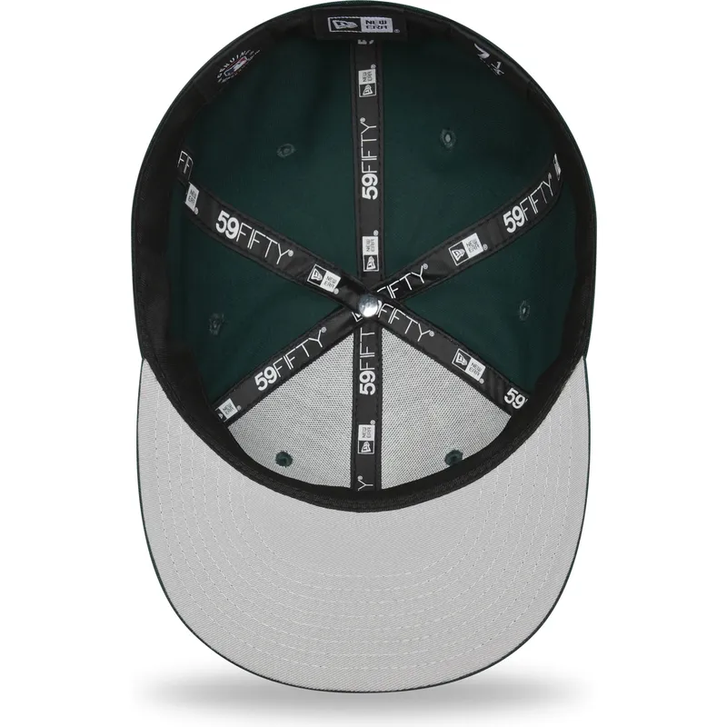 kasketter-flad-gron-tilpasset-59fifty-league-essential-fra-new-york-yankees-mlb-af-new-era