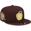 kasketter-flad-rod-snapback-granate-9fifty-ny-apple-fra-new-york-yankees-mlb-af-new-era