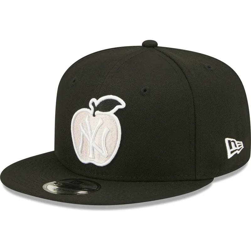 kasketter-flad-sort-snapback-9fifty-ny-apple-fra-new-york-yankees-mlb-af-new-era