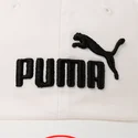 hvid-justerbar-buet-kasket-til-born-essentials-fra-puma