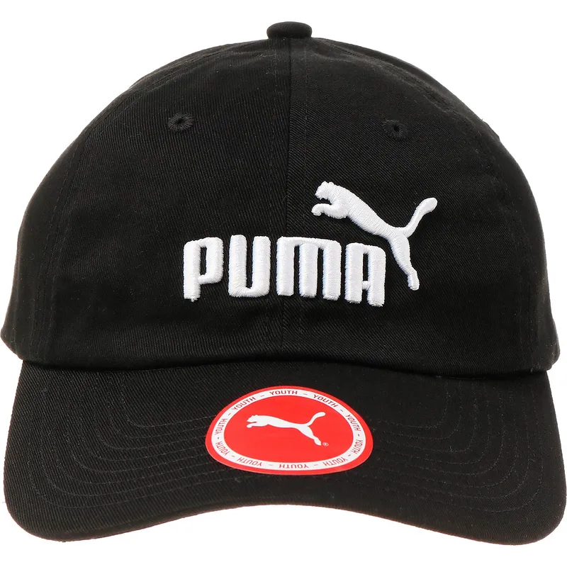 kasketter-buet-sort-justerbar-rem-til-barn-af-puma