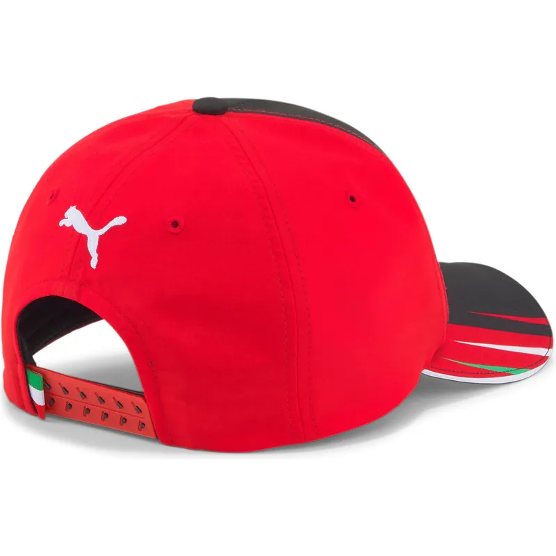 kasketter-buet-sort-snapback-sf-team-fra-ferrari-formula-1-af-puma kasketter-buet-sort-snapback-sf-team-fra-ferrari-formula-1-af-puma